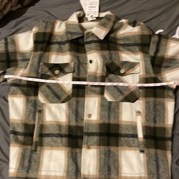 Zara flannel button up plaid shirt - Picture 9 of 11